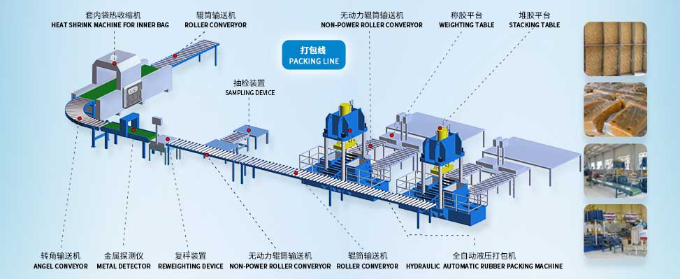 TSR Natural Rubber Processing Machinery